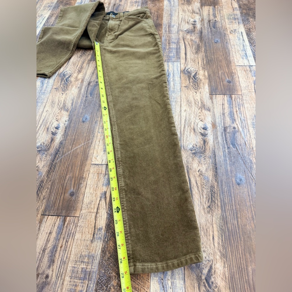 Banana Republic Women's High-Rise Straight Corduroy Jeans, Size 27L (Camel) - Picture 5 of 13
